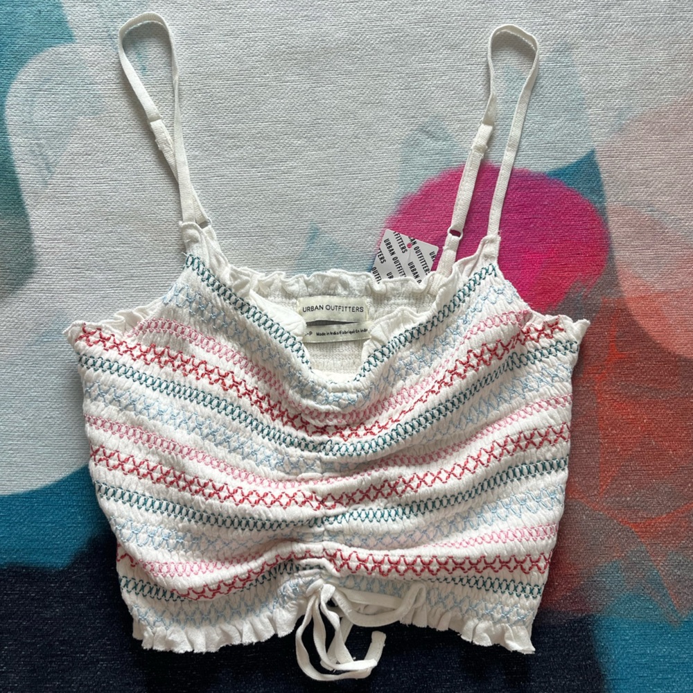 Urban Outfitters Knit Adjustable Tank Top